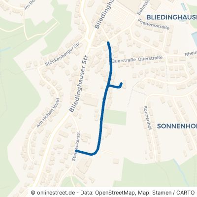 Sternstraße Remscheid Süd 