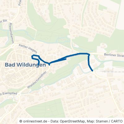 Bahnhofstraße Bad Wildungen 