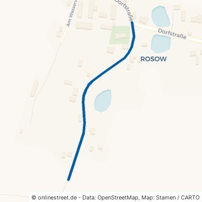 Tantower Straße Mescherin Rosow 