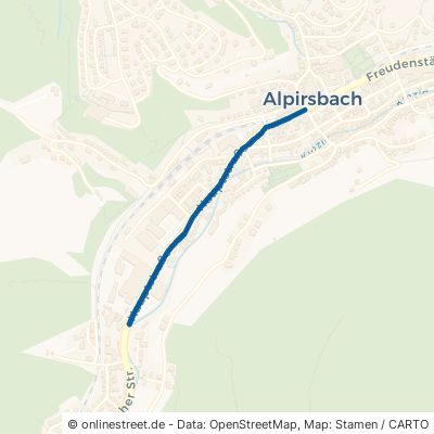 Hauptstraße Alpirsbach 