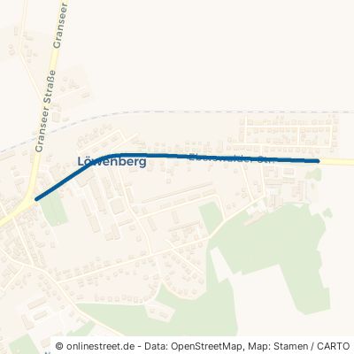 Eberswalder Straße Löwenberger Land Löwenberg 