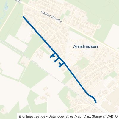 Amshausener Straße Steinhagen Amshausen 