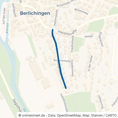 Kilian-Nuß-Straße Schöntal Berlichingen 