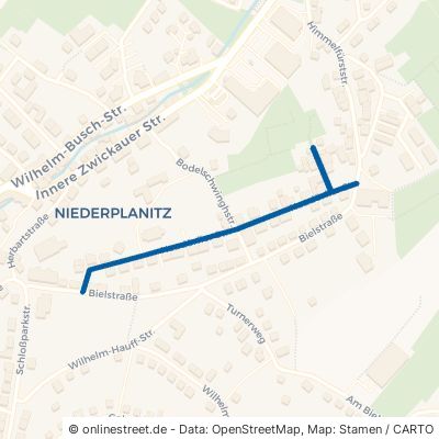Neudörfler Straße Zwickau Niederplanitz 