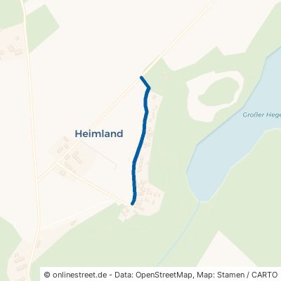 Heegeseeweg Rheinsberg Heimland 
