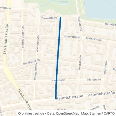 Gervinusstraße Darmstadt 