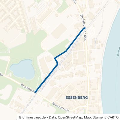 Eisenbahnstraße Duisburg Alt-Homberg Homberg-Ruhrort-Baerl