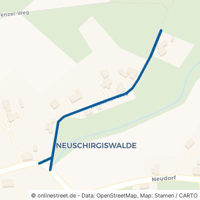 Wilthener Weg Schirgiswalde-Kirschau Neuschirgiswalde 