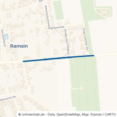 Zscherndorfer Straße Sandersdorf-Brehna Ramsin 
