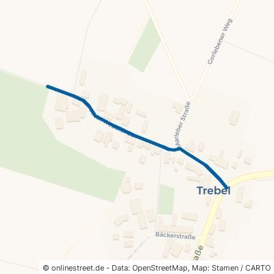 Klein Trebeler Straße Trebel Klein Trebel 