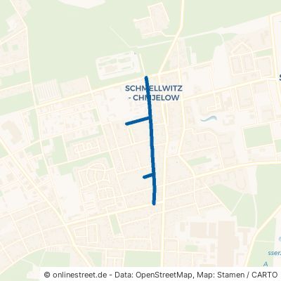 Walther-Rathenau-Straße Cottbus Schmellwitz 