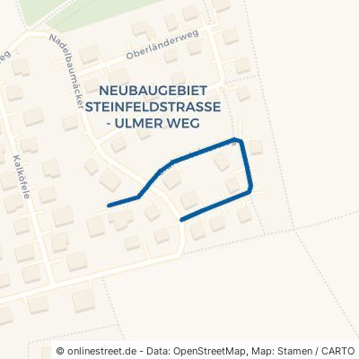 Grafensteinerweg Ulm Eggingen 