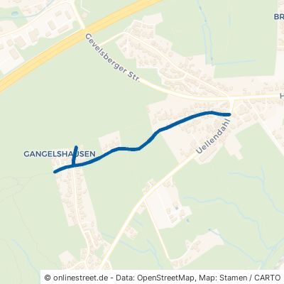 Gangelshauser Weg Sprockhövel Haßlinghausen 