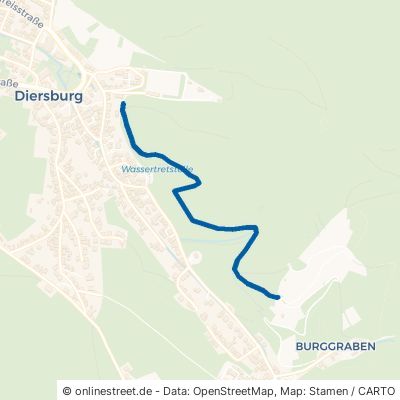 Unterer Burggrabenweg Hohberg Diersburg 