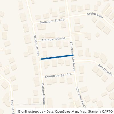 Tilsiter Straße Cloppenburg 