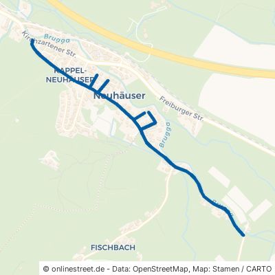 Neuhäuserstraße Freiburg im Breisgau Kappel 