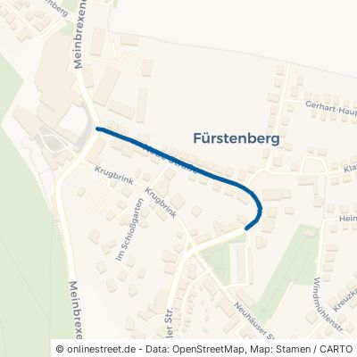 Neue Straße Fürstenberg 
