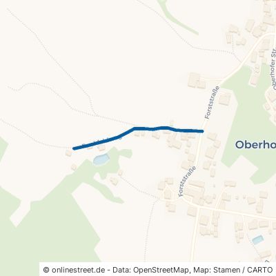 Ruckfeldweg Falkenfels Oberhof 