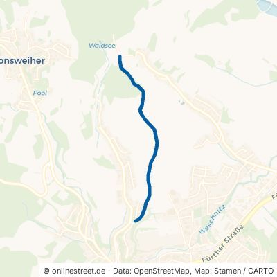 Tröselbachweg Mörlenbach Groß-Breitenbach 