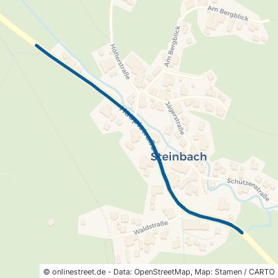 Hauptstraße Stötten am Auerberg Steinbach 