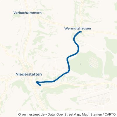 Hohenlohestraße Niederstetten 