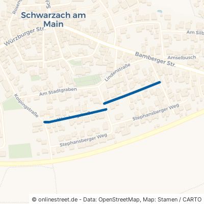 Weinbergstraße Schwarzach am Main Stadtschwarzach 