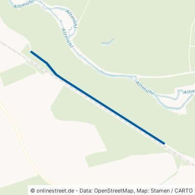 Altmühl Radweg Gunzenhausen Unterasbach 