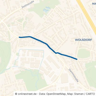 Wolsdorfer Straße Siegburg Wolsdorf 