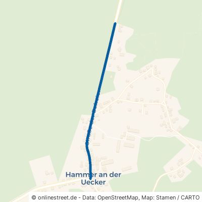 Straße Der Befreier 17358 Hammer an der Uecker Hammer 