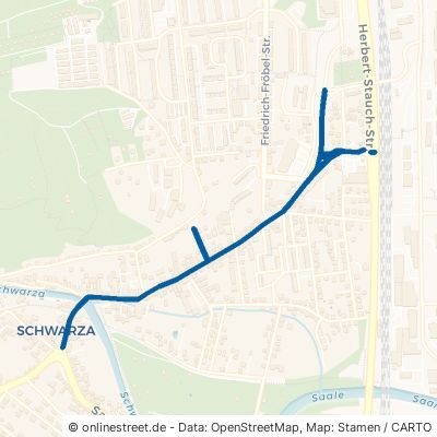 Schwarzburger Straße 07407 Rudolstadt Schwarza Schwarza