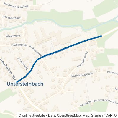 Mittelsteinbacher Straße 74629 Pfedelbach Untersteinbach 