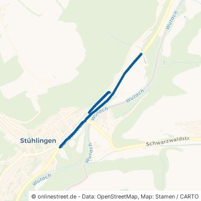 Bundesstraße Stühlingen 
