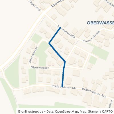 Oberbühnweg Ottersweier Unzhurst 