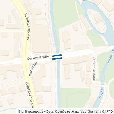 Dammstraße (Minia-Brücke) 31134 Hildesheim Moritzberg 