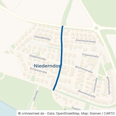 Pürtener Straße Waldkraiburg Niederndorf 