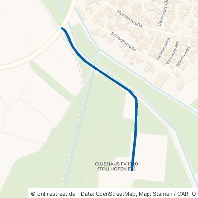 Sportweg Rheinmünster Greffern 