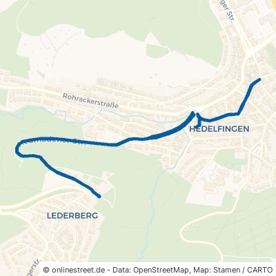 Heumadener Straße Stuttgart Lederberg 