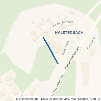 Neuer Weg Reichshof Halsterbach 