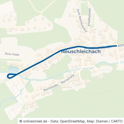 Armin-Knab-Straße Oberaurach Neuschleichach 