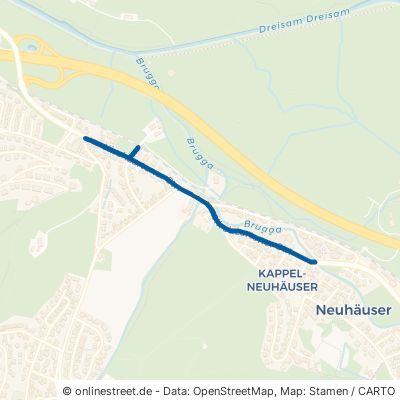 Kirchzartener Straße Freiburg im Breisgau Littenweiler 