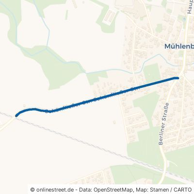 Schönfließer Straße Mühlenbecker Land Mühlenbeck 