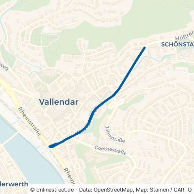 Westerwaldstraße Vallendar 