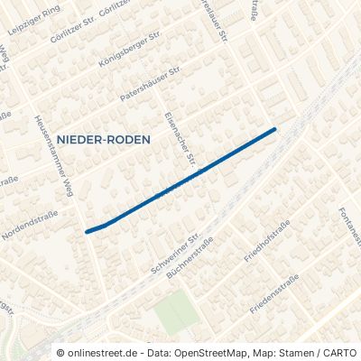Sudetenstraße Rodgau Nieder-Roden 