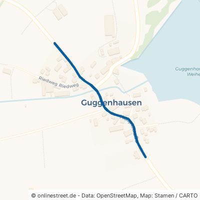 Hauptstraße Guggenhausen Unterwaldhausen 