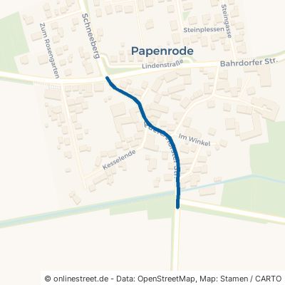 Querenhorster Straße Groß Twülpstedt Papenrode 