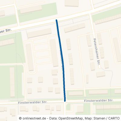Tranitzer Straße Cottbus Spremberger Vorstadt 