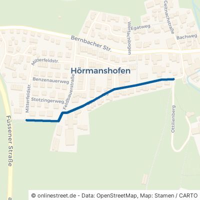 Eberleweg Biessenhofen Hörmanshofen 