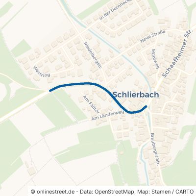 Kleestädter Straße Schaafheim Schlierbach 