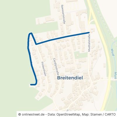 Odenwaldstraße Miltenberg Breitendiel 