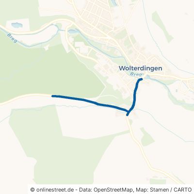 Hubertshofener Straße Donaueschingen Wolterdingen 
